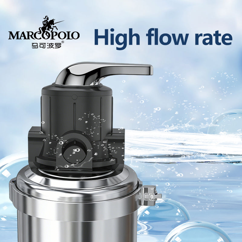Marco Polo Manganese Sand Ultrafiltration Filter – High Flow Whole House Iron & Manganese Removal System