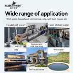 Marco Polo Manganese Sand Ultrafiltration Filter – High Flow Whole House Iron & Manganese Removal System