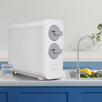 A8 800GPD Dual Output RO Water Filter System, 2.1L/min, 2:1 Waste Ratio, Under Sink Purifier